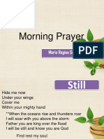 Morning Prayer Institutional