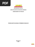 Teoria de Maslow