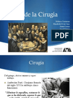 Historia de La Cirugía en México y El Mundo