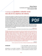 Ayuso 2007 Pobza y Desil en AL Más Alla D Los Objetivos DL Milenio