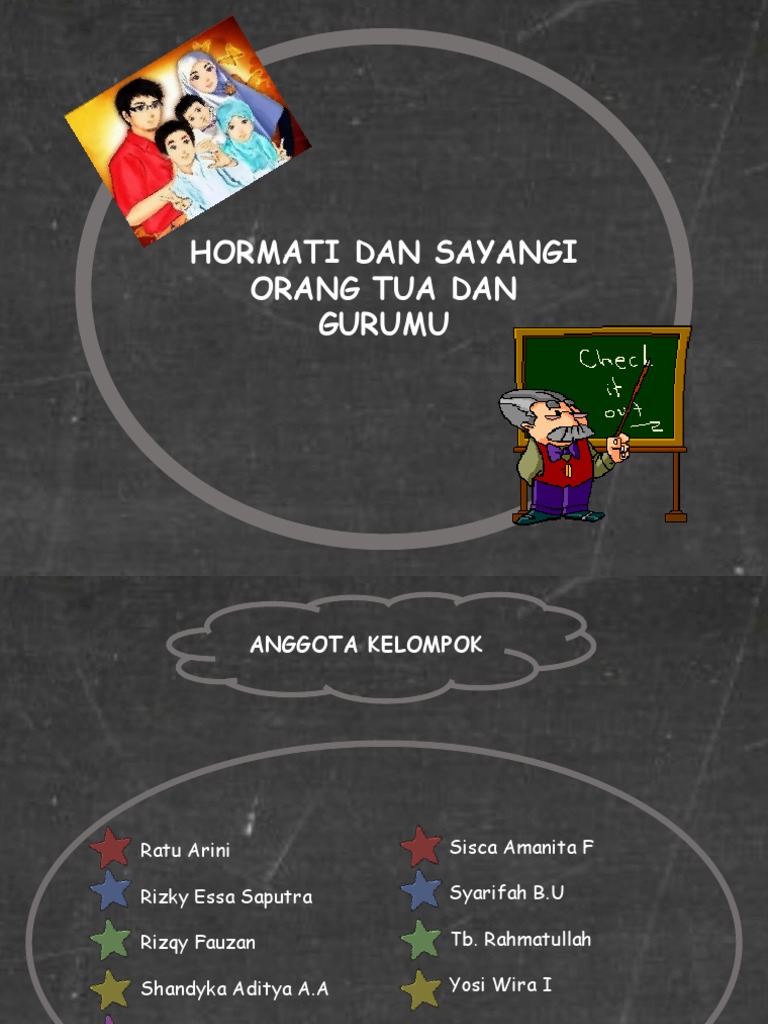 Berbakti Kepada Orang Tua Dan Guru