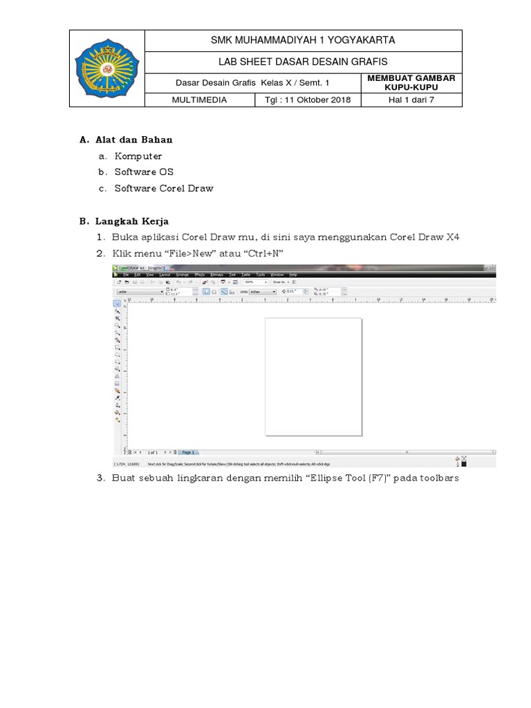 3 - Jobsheet Membuat Logo | PDF