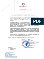 Surat Edaran Tentang Penyelenggaraan Upacara Bendera Peringatan Hari Kebangkitan Nasional Ke 110 Tahun 2018