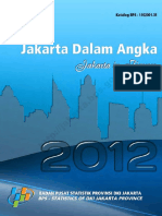 Jakarta Dalam Angka 2012