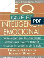 EQ Que Es Inteligencia Emocional - Doris Martin