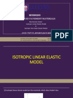 Isotropic Linear and Non Linear