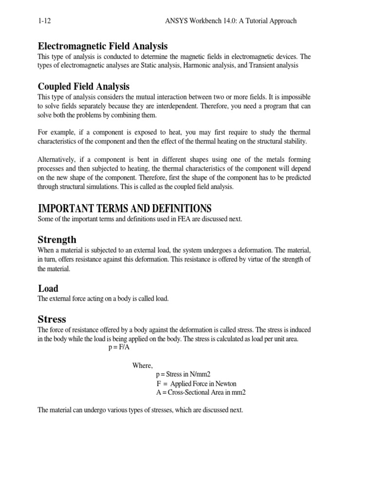 Types of Engineering Analysis Explained | PDF | Elasticity (Physics ...