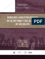 Derechos Constitucionales de la Victima y del actor de un delito