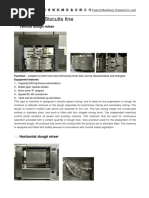 Biscuits Line Cookie Machine Tunnel Oven Bakery Line Consol Carbon Steel Belt Oven