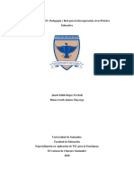 Informe Escrito: TIC, Pedagogía y Red para La Incorporación en La Práctica Educativa