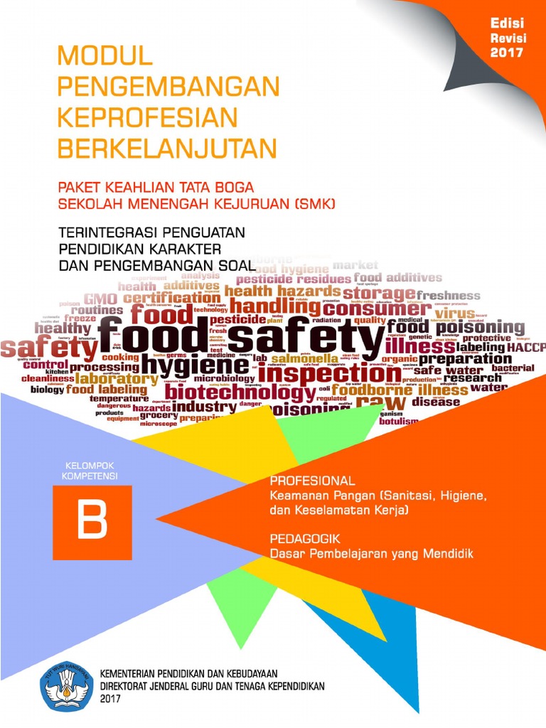 Modul Kk B Keamanan Pangan Sanitasi Higiene Dan Keselamatan Kerja