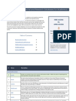101 Free Online Journal and Research Databases For Academics Free Resource PDF