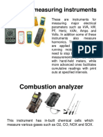 Measure Electrical & Process Parameters