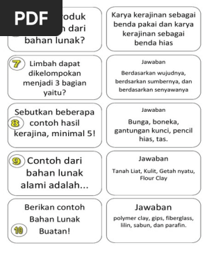 Soal Prakarya Pdf