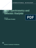 Mass Spectrometry and Genomic Analysis Part 1