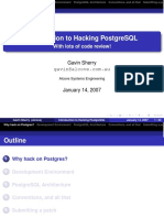 Introduction To Hacking Postgresql: With Lots of Code Review!