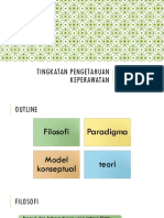 Tingkatan Pengetahuan Keperawatan