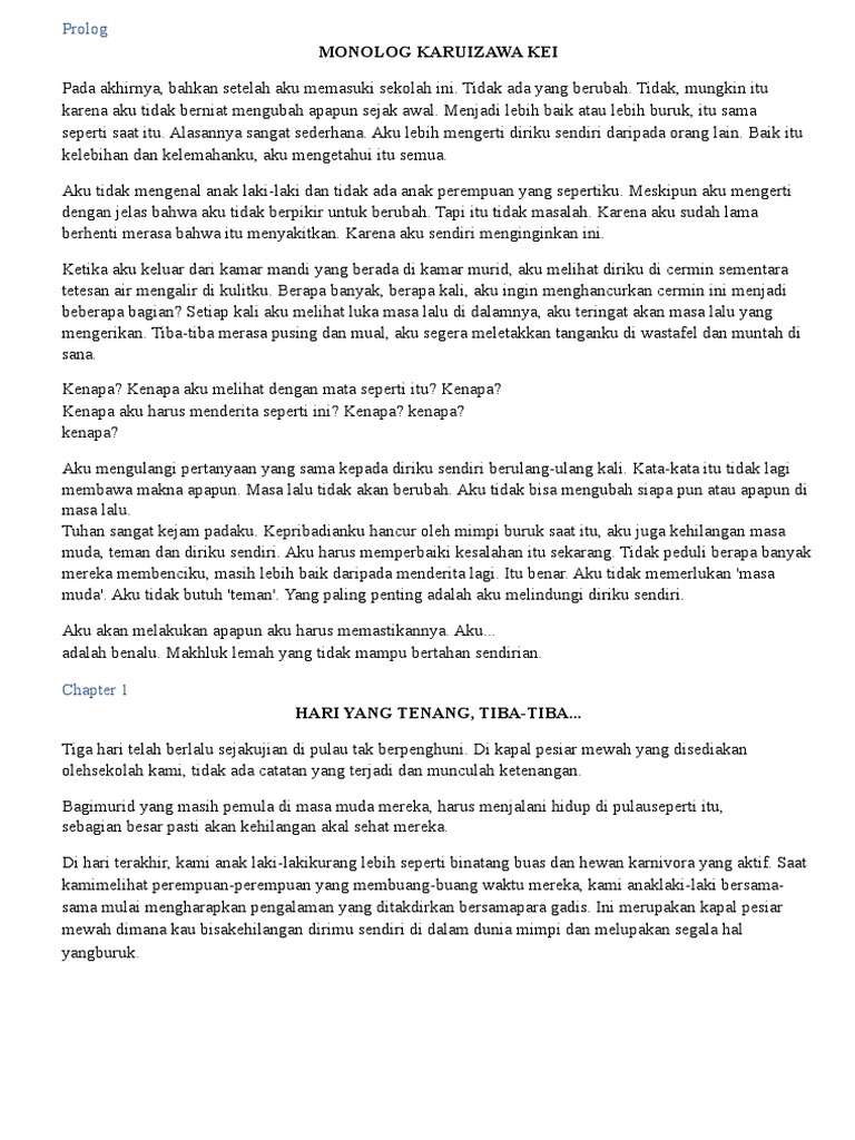 Nissekai Ln Youkoso Jitsuryoku Shijou Shugi No Kyoushitsu E Volume 4 Bahasa Indonesia Pdf