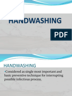 Handwashing Techniques & Importance