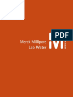 Introduction of  Lab Water - Merck Millipore