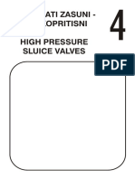 High Pressure Sluice Valves - VPZ