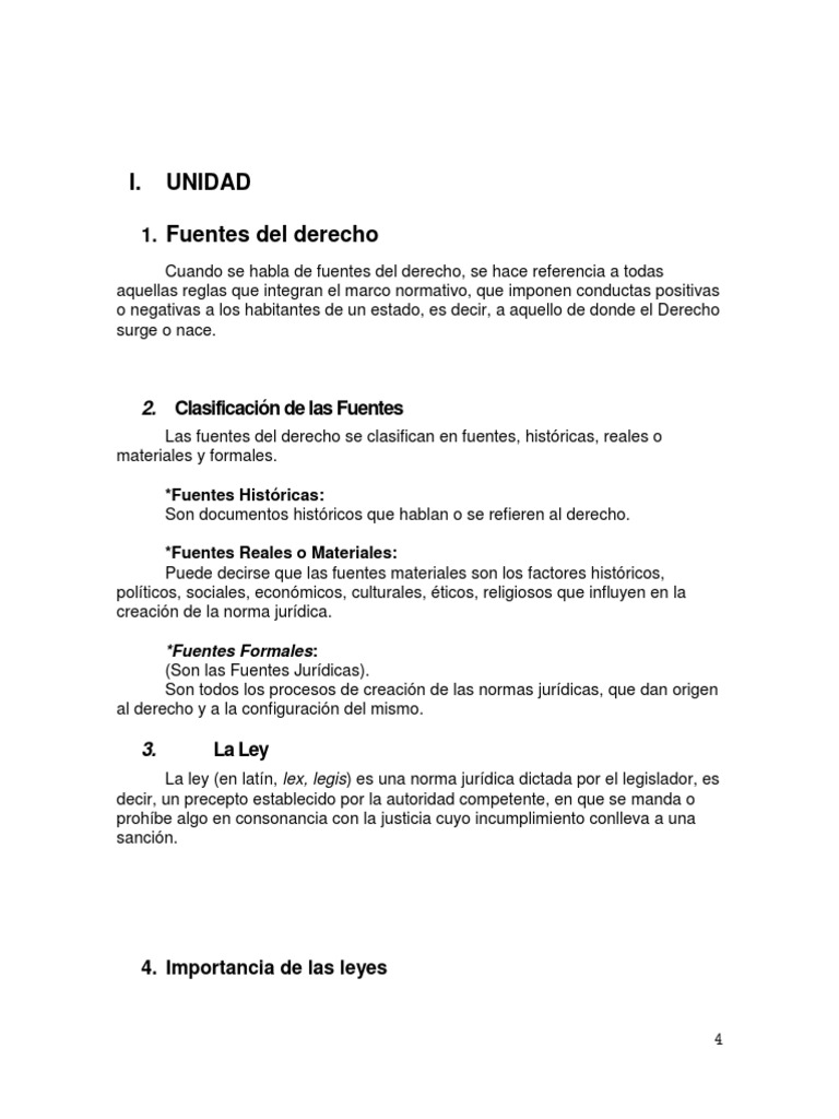 Fundamentos Del Derecho Fuentes Del Derecho Constitucion