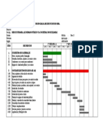 Cronograma de Obra - 2