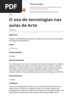 o Uso de Tecnologias Nas Aulas de Artepdf