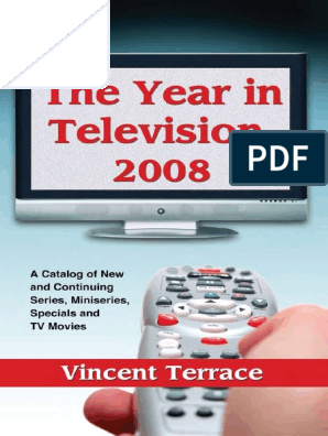 Vincent_Terrace]The Year in Television, 2008 A Catalog of ... - 