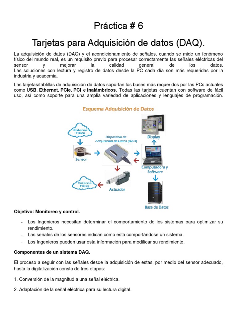 introducción a las tarjetas de adquisición