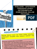 Komunikasi Profesional Untuk Farmasis