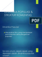 Dinamika Populasi & Struktur Komunitas