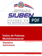 Índice de Pobreza Multidimensional en República Dominicana | Panel "Pobreza y bienestar en la República Dominicana" | Liverca Gómez