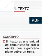 Texto- comunicacion