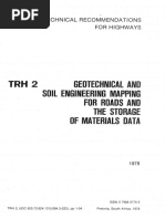 TRH2 (1978) Geotechnical and Soil Engineering Mapping For Roads and The Storage of Materials Data PDF