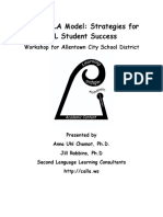 The CALLA Model - Strategies For ELL Student Success