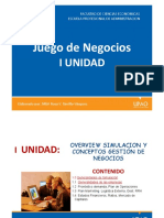 Juego de Negocios: I Unidad