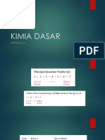 Kimia Dasar: Pertemuan 2