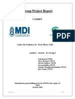 SectionB Group2 Cashify CRM Project Section B