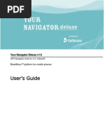 Your Navigator Deluxe v1.0 User's Guide - US Cellular (BlackBerry Devices)