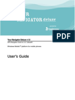 Your Navigator Deluxe v1.0 User's Guide - US Cellular (Windows Mobile)