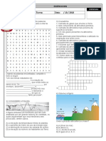 Exercícios de Ciências sobre a importância do ar