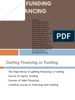 Getting Funding and Financing Kwu
