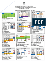 Calendario Quinta Proposta 2017