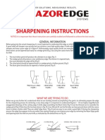 Razor Edge Guide Instructions