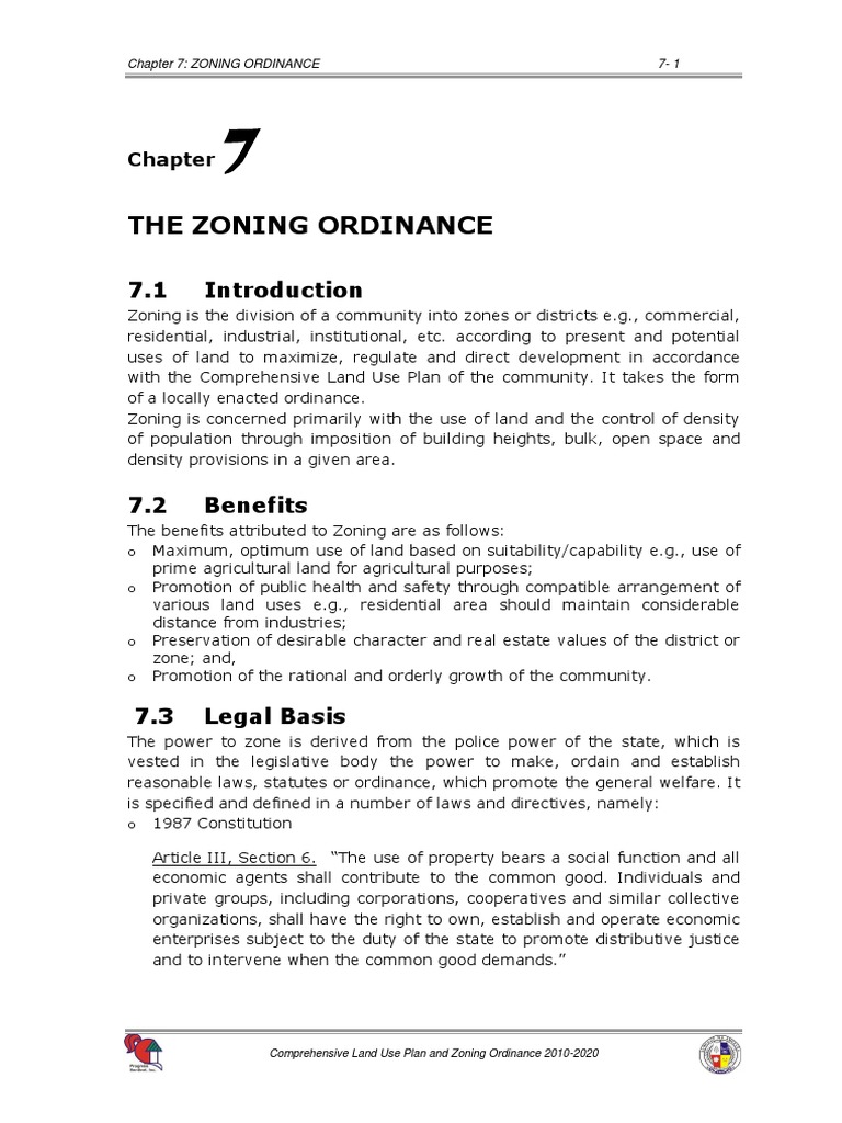 Zoning Ordinance and Land Use in the Philippines | PDF | Zoning | Land Use