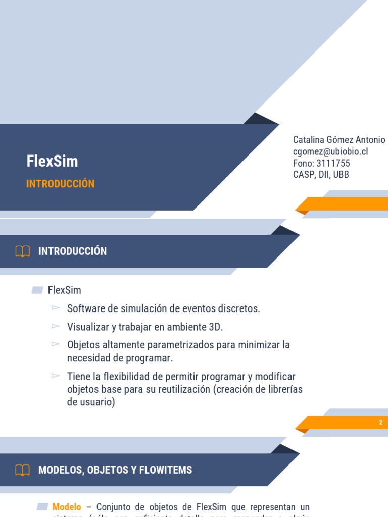 IntroducciÃ N FlexSim | PDF | Simulación | Rotación