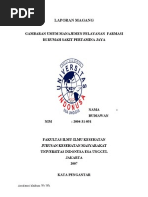 Skripsi Manajemen Farmasi