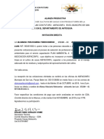 Carta de Invitacion A Cotizar Plan Ambiental PDF