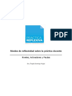 Niveles de reflexividad sobre la práctica docente.pdf